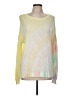 Crown & Ivy Tie-dye Yellow Pullover Sweater Size M - photo 1