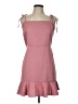 Express Outlet 100% Polyester Pink Casual Dress Size L - photo 1