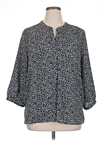 Jachs Girlfriend 3/4 Sleeve Blouse (view 1)
