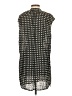 J.Crew Houndstooth Black Casual Dress Size S - photo 2