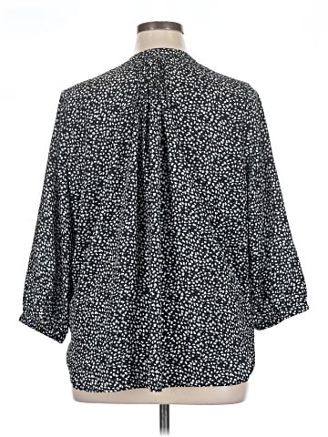 Jachs Girlfriend 3/4 Sleeve Blouse (view 2)