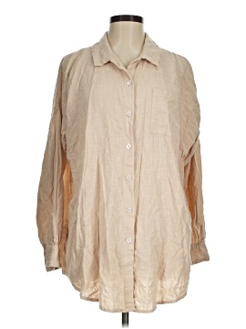Asos Design 3/4 Sleeve Button Down Shirt
