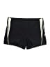 Speedo 100% Polyester Color Block Black Athletic Shorts Size XL (38) - photo 1