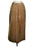 Element 100% Leather Tan Leather Skirt Size 5 - photo 1