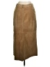 Element 100% Leather Tan Leather Skirt Size 5 - photo 2