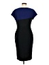 Escada Color Block Blue Cocktail Dress Size EU 38 / US 8 - photo 2
