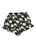 Mi ami 100% Polyester Floral Black Shorts Size S - photo 1
