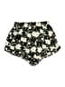 Mi ami 100% Polyester Floral Black Shorts Size S - photo 2