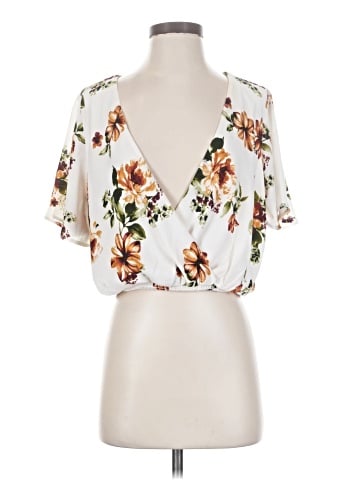 June & Hudson Short Sleeve Blouse (view 1)