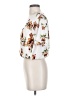 June & Hudson 100% Polyester Ivory Short Sleeve Blouse Size S - photo 5
