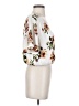 June & Hudson 100% Polyester Ivory Short Sleeve Blouse Size S - photo 4