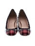 J.Crew Plaid Gray Red Heels Size 6 1/2 - photo 2