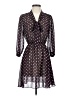 XXI 100% Polyester Polka Dots Black Casual Dress Size S - photo 1