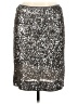 Boston Proper 100% Nylon Metallic Silver Formal Skirt Size 6 - photo 1