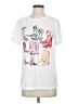 Shein White Short Sleeve T-Shirt Size S - photo 1