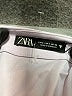 Zara Solid Gray Purple Casual Skirt Size S - photo 4