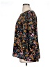 Bobeau 100% Polyester Floral Black 3/4 Sleeve Blouse Size XL - photo 5
