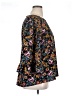 Bobeau 100% Polyester Floral Black 3/4 Sleeve Blouse Size XL - photo 4