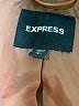 Express 100% Polyester Brown Jacket Size L - photo 6