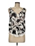 Valette 100% Polyester Ivory Sleeveless Blouse Size M - photo 1