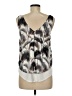 Valette 100% Polyester Ivory Sleeveless Blouse Size M - photo 2