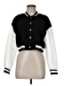 Shein 100% Polyester Black Track Jacket Size 6 - photo 1