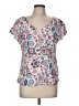 Boden 100% Linen White Short Sleeve Blouse Size 6 - photo 1