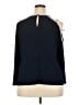 MSK Blue 3/4 Sleeve Top Size 2X - photo 2