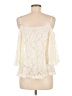 Bailey 44 Ivory 3/4 Sleeve Blouse Size M - photo 2