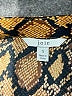 Joie 100% Viscose Animal Print Gold Long Sleeve Blouse Size S - photo 7
