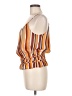 FRAME 100% Silk Orange Sleeveless Silk Top Size M - photo 5