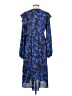 A New Day 100% Polyester Blue Casual Dress Size XS - photo 2