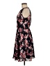 Elle 100% Polyester Floral Black Casual Dress Size M - photo 5