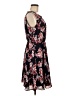 Elle 100% Polyester Floral Black Casual Dress Size M - photo 4