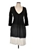 voile Tie-dye Black Casual Dress Size L - photo 1