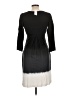 voile Tie-dye Black Casual Dress Size L - photo 2