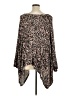 Rain Brown Long Sleeve Blouse Size XL - photo 2