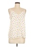 Socialite 100% Polyester Ivory White Sleeveless Top Size M - photo 1