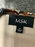 MSK Paisley Brown Cocktail Dress Size M - photo 7