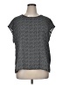 Chaus 100% Polyester Tweed Gray Short Sleeve T-Shirt Size XL - photo 1
