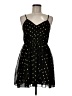 Commense Polka Dots Black Cocktail Dress Size M - photo 1