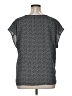 Chaus 100% Polyester Tweed Gray Short Sleeve T-Shirt Size XL - photo 2