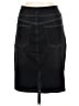 Halara Solid Black Denim Skirt Size M - photo 2
