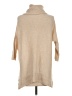 Aqua 100% Cashmere Tan Poncho Size XS - photo 2