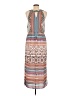 Sangria Print Tan Casual Dress Size M (petite) - photo 2