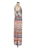 Sangria Print Tan Casual Dress Size M (petite) - photo 4