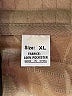 Unbranded 100% Polyester Houndstooth Tan Long Sleeve Blouse Size XL - photo 7