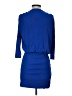 Slate & Willow Solid Blue Cocktail Dress Size S - photo 2
