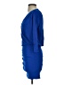 Slate & Willow Solid Blue Cocktail Dress Size S - photo 5