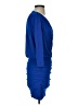 Slate & Willow Solid Blue Cocktail Dress Size S - photo 4